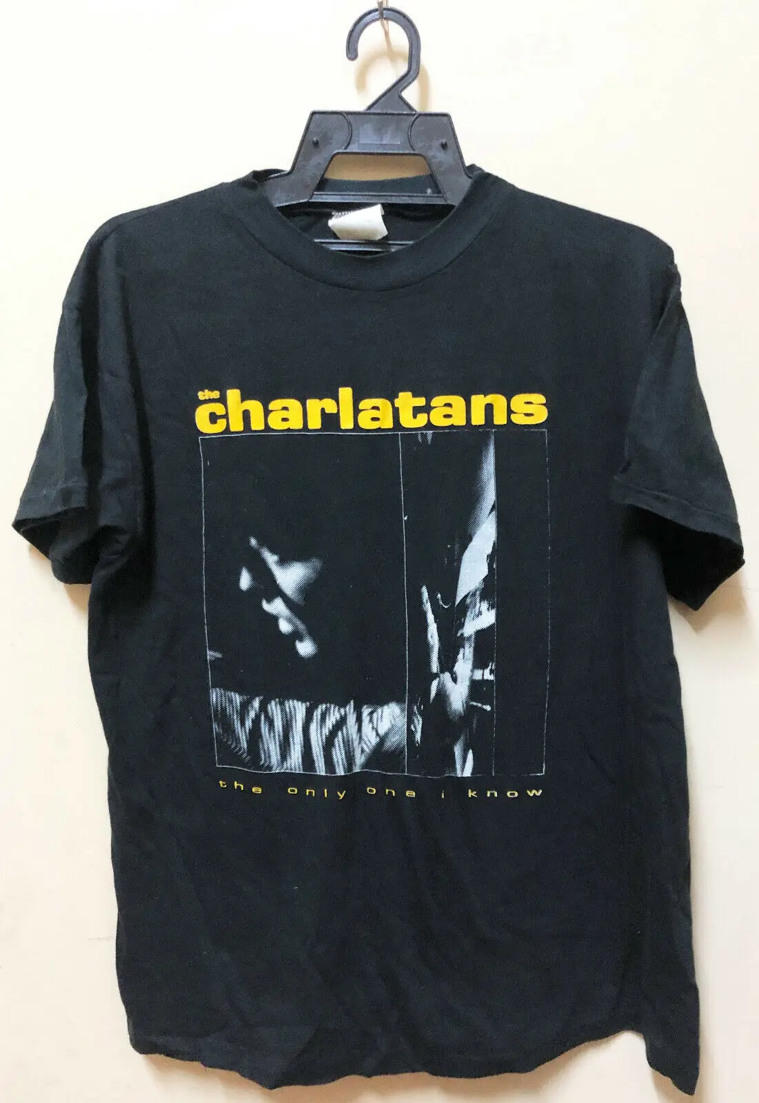 VINTAGE 1990 THE CHARLATANS INDIE ROCK TOUR CONCERT T-SHIRT MADCHESTER BRITPOP