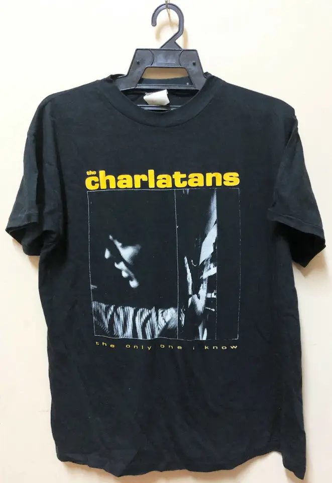 90s The Charlatans vintage tee VINTAGE 1990 THE CHARLATANS INDIE 