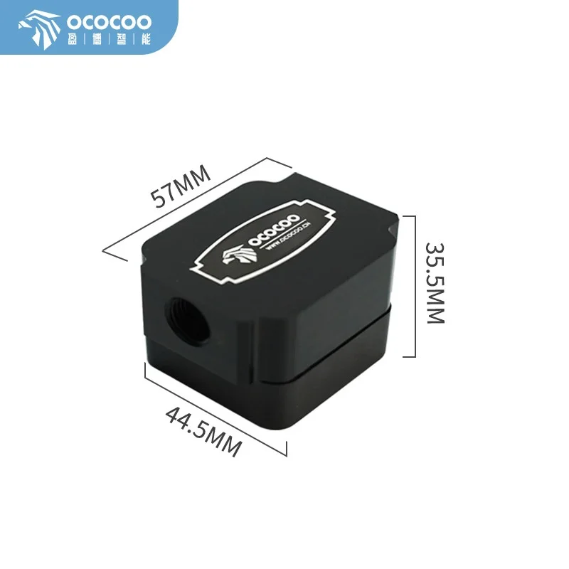 

Mini small size water cooling pump for computer UV printer water cooling system DV 12V liquid cooling pump with G1/4 thread