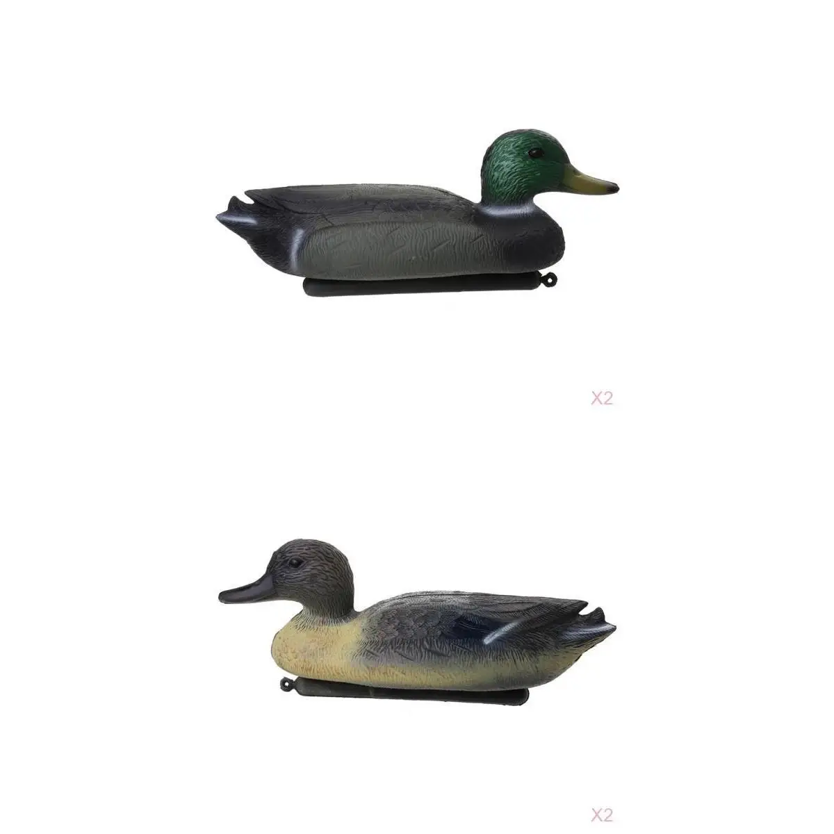 Duck Decoy Motion Lifelike Duck Model Hunting Decoy Ducks Floating Bird Decoys for Ducks Attracting Wildlife