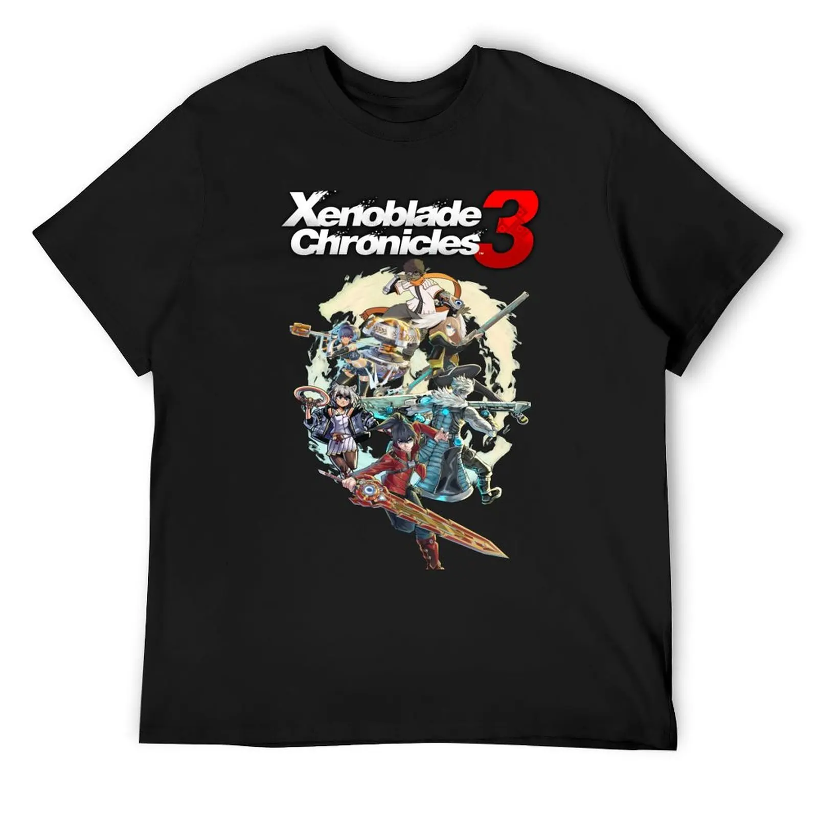 Xenoblade - Chronicles 3 All Times of Game T-Shirt korean fashion quick drying men clothes