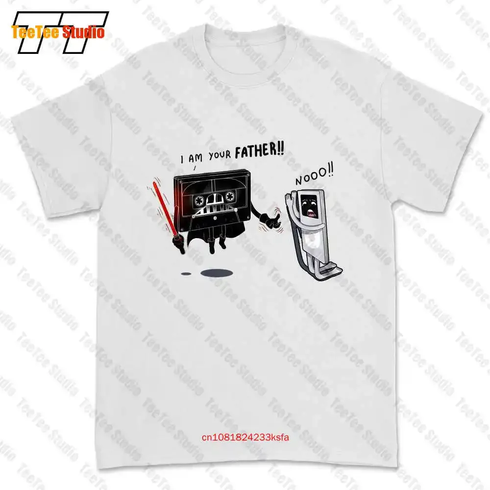 I Am Your Father Cassette Ipod Parody T-shirt Tee Y79R