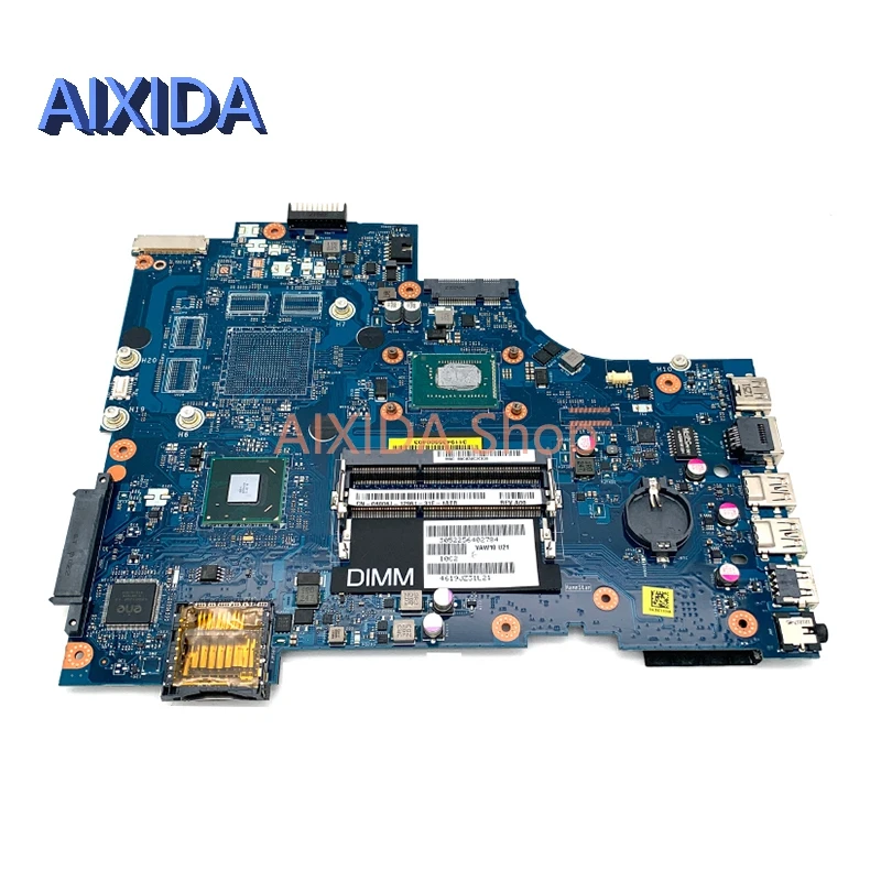 AIXIDA VAW11 LA-9102P CN-06006J 06006J Mainboard For Dell Inspiron 17R-3721 5721 Laptop Motherboard SR0XF I3-3227U CPU DDR3