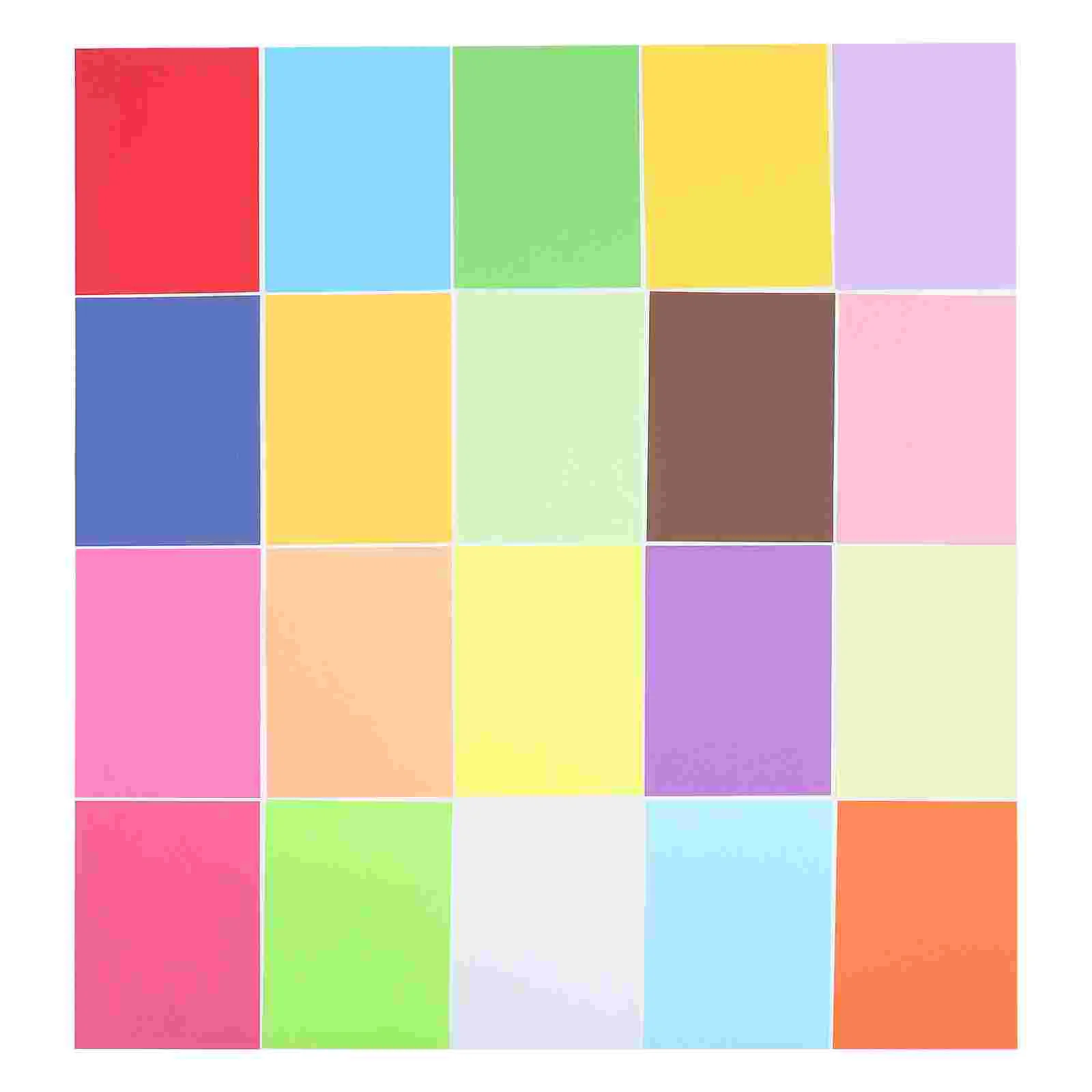 100 Pcs Origami Colorful Paper Handmade Colored Printer Fold Exquisite Cardstock 85 11 DIY Child