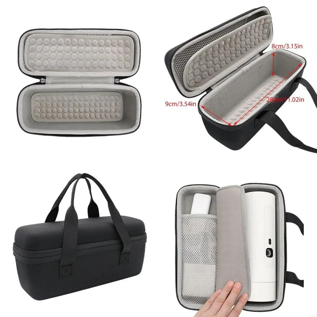 

Y5JB EVA Hard Travelling Case Storage Bag Protective Pouches for JMGO P5 P3S P2 Projectors