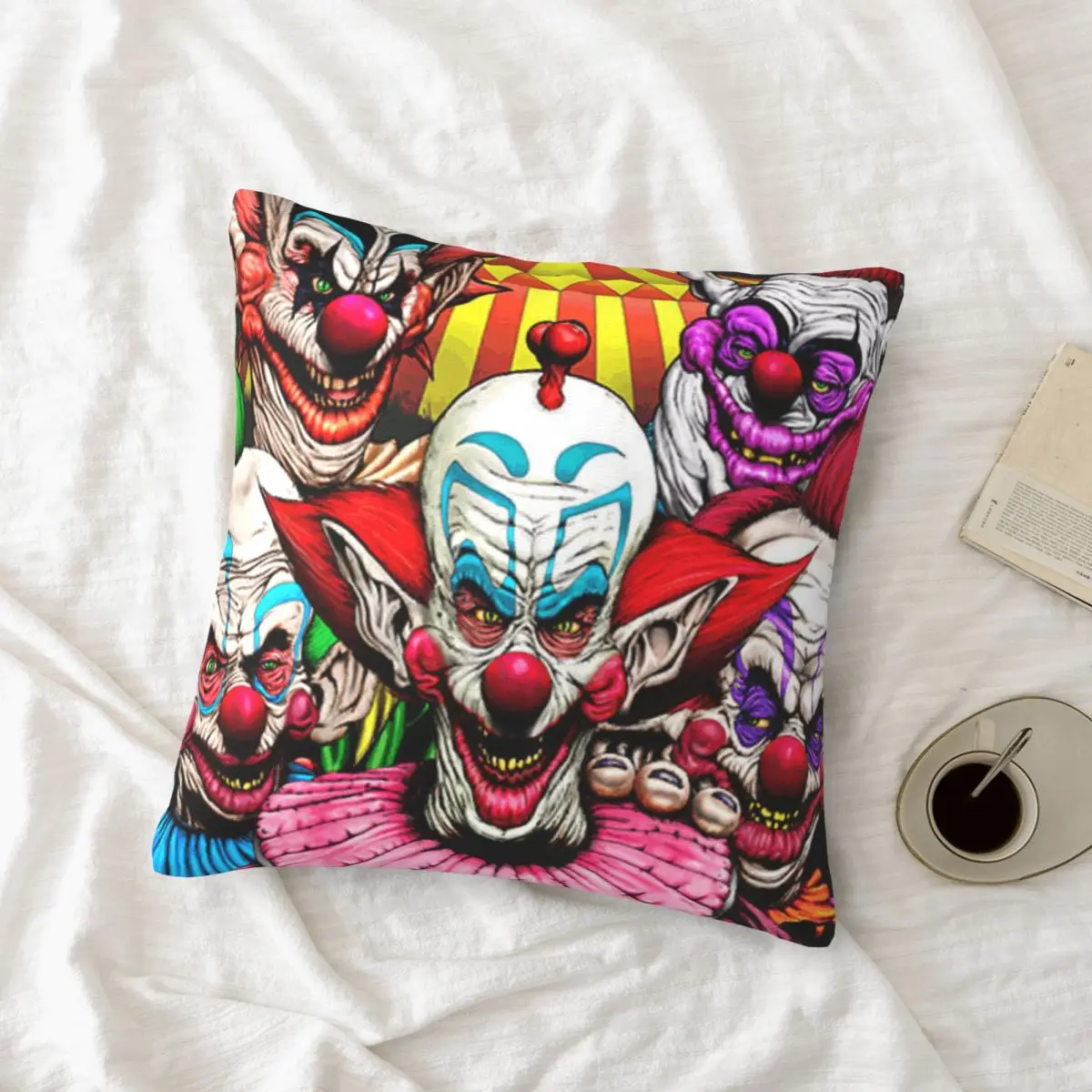 القاتل المهرج من الفضاء الخارجي 01734 وسادة غطاء أريكة وسادة تغطي Dakimakura كيس وسادة غطاء وسادة