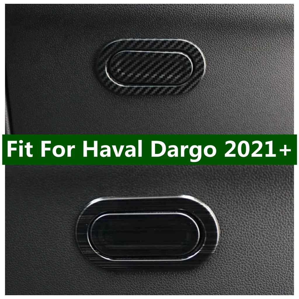 

Glove Box Handle Cover Copilot Storage Clasp Hand Bowl Sequins Sticker Trim For Haval Dargo 2021 2022 2023 2024 Car Accessories