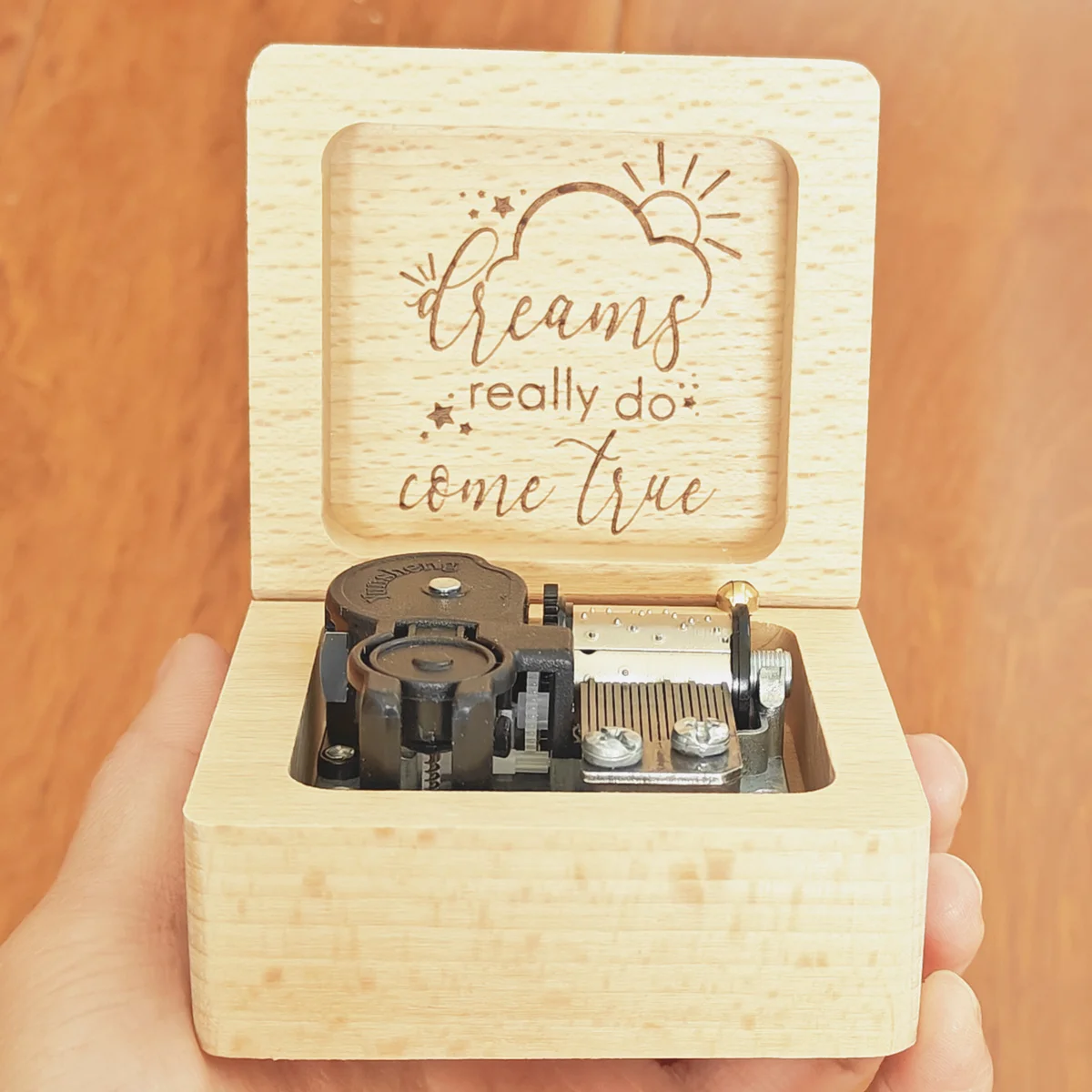 Dreams Come True Customized Photo Music Box, Monthsary, Anninersary, Christmas, Birthday gifts