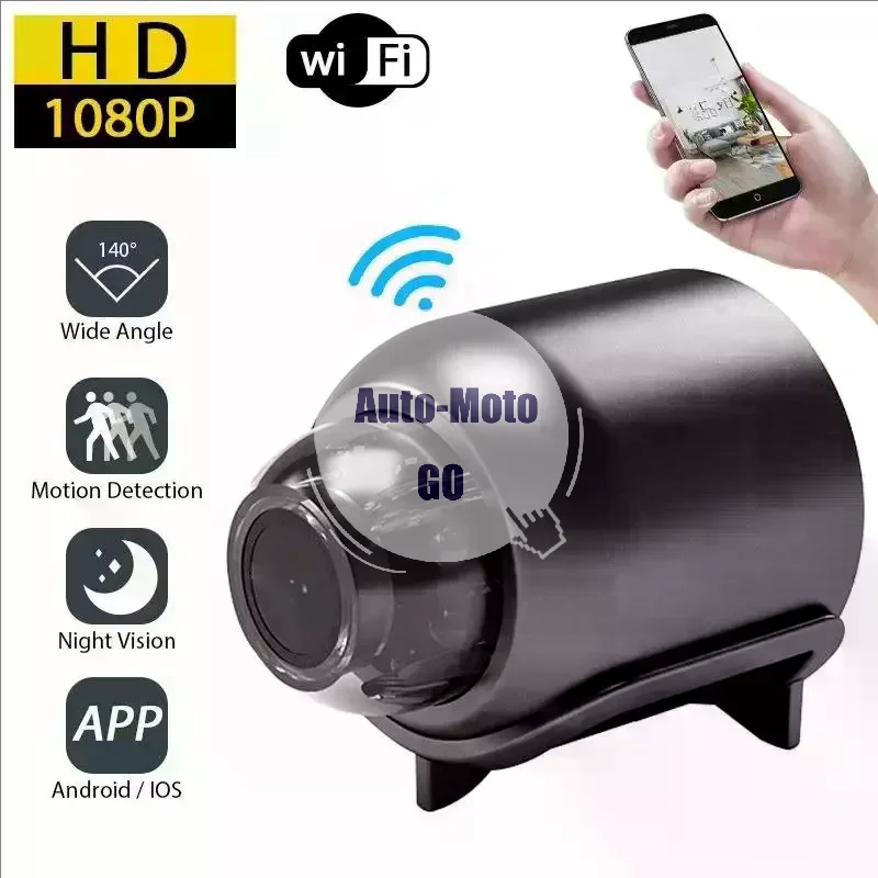 New Mini Camera Clear Night Vision Light Weight Portable Premium Cams Motion Detection Wireless Surveillance Camera For Home