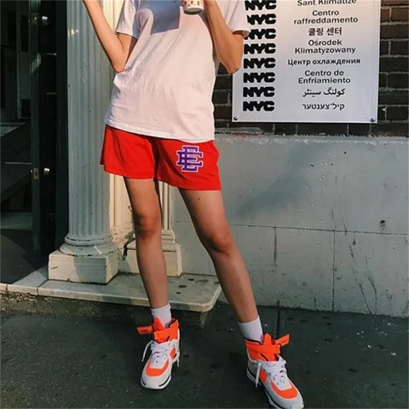 Eric Emanuel EE corto básico NEW YORK CITY SKYLINE gimnasio pantalones cortos casuales para hombre pantalones cortos deportivos de Fitness pantalones cortos de malla de entrenamiento de verano