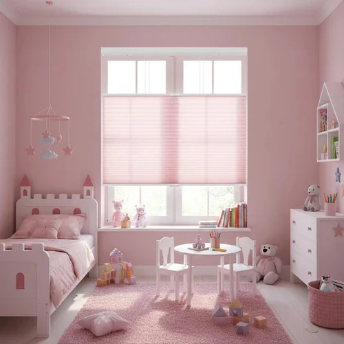 

Жалюзи-соты на заказ без сверления, с регулировкой от верха до низа, полупрозрачные, для детских комнат