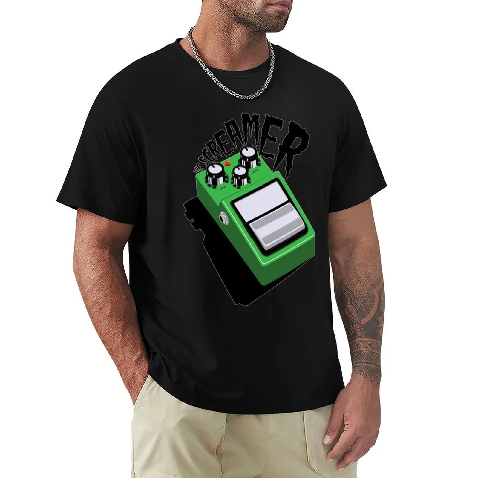 

The Tube Screamer T-Shirt T-Shirt cotton graphic tees summer top Funny t-shirts shirts graphic big and tall t shirts for men