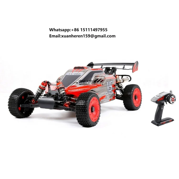 

RoFun Rovan V5 45CC 2024 Version 4WD Off Road 2.4G Gasline Remote Control Truck 1/5 Petrol Gas Powered RC Car Buggy