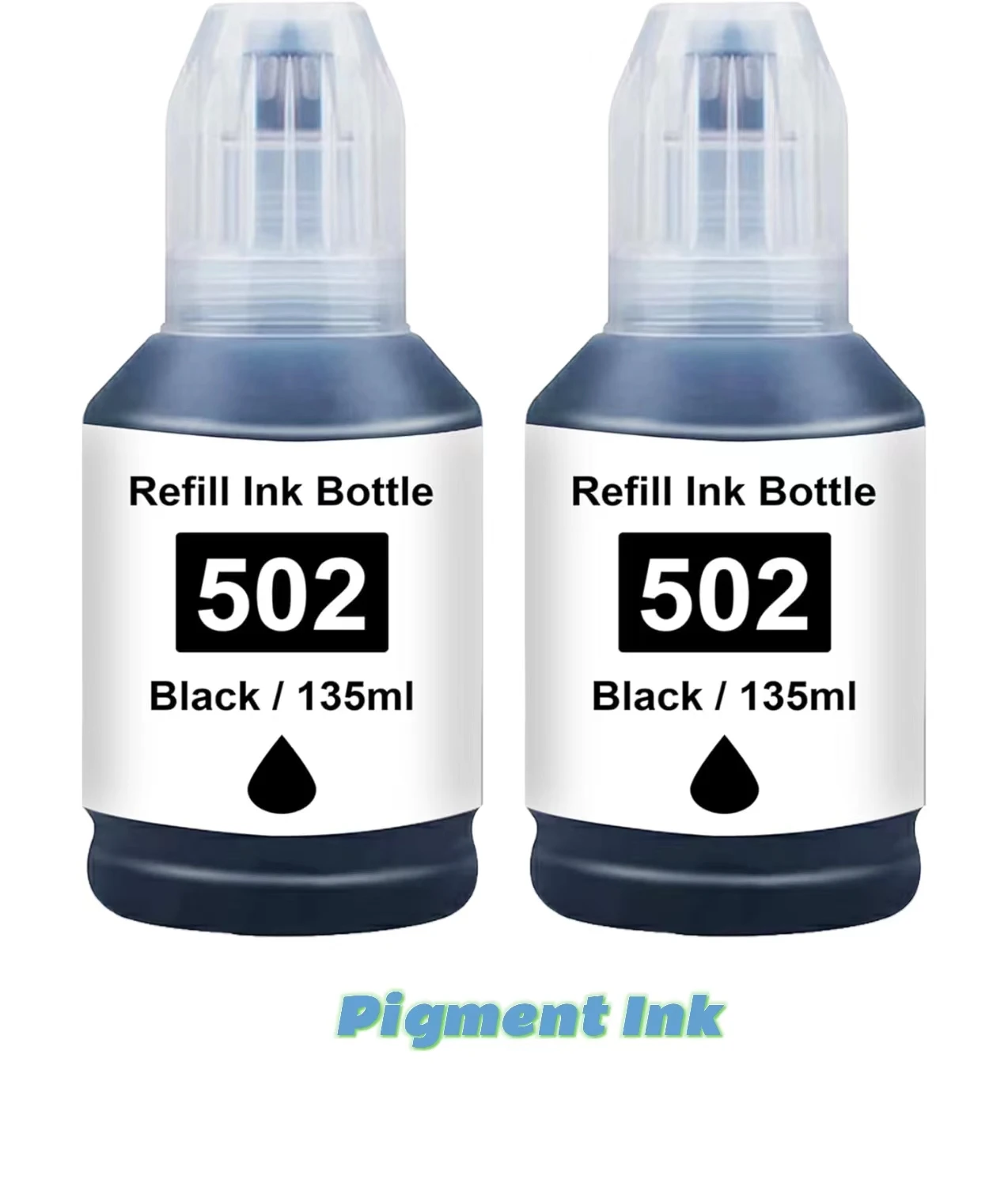 502 Compatible Black Ink Replacement for 502 Pigment Ink ET-2760 ET-4760 ET-2750 ET-3760