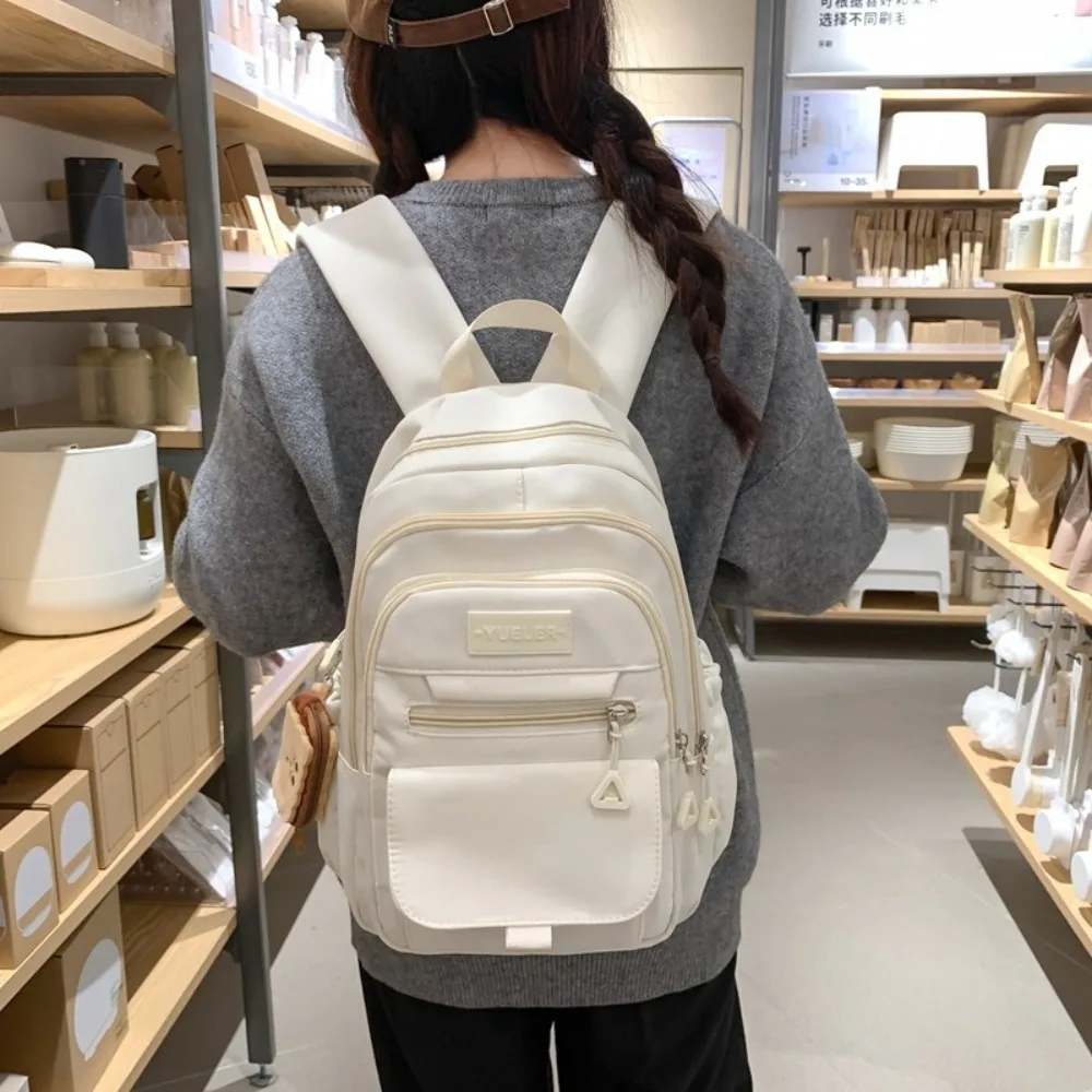

Casual Fashion 2026 New Large-capacity Schoolbag Trend Fashion Cute Backpack Women's Multi-function Versatile Practical
