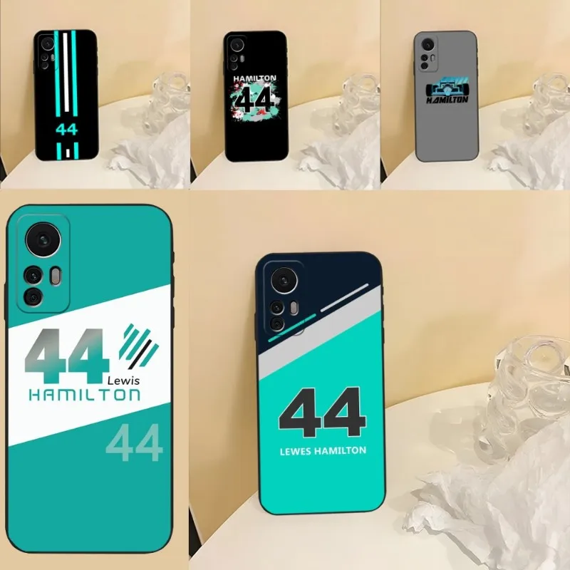 Lewis Hamilton Car 44 Phone Case For Xiaomi Redmi Note 11 11T 10 9 Pro POCO F3 X3 GT M4 M3 X4 M5 X5 NFC 10Pro Cover