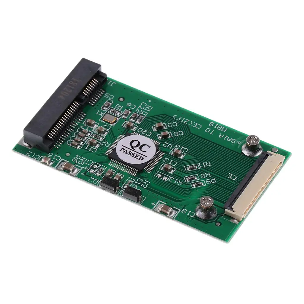 Mini Pci-e Msata to ZIF Converter Board Hard Drive Adapter for Laptop 1.8 Inch SSD Upgrade