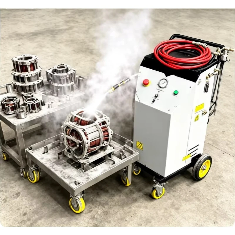 Efficient Portable Dry Ice Cleaner for Car Engine Piston Carbon Cleaning - China Made