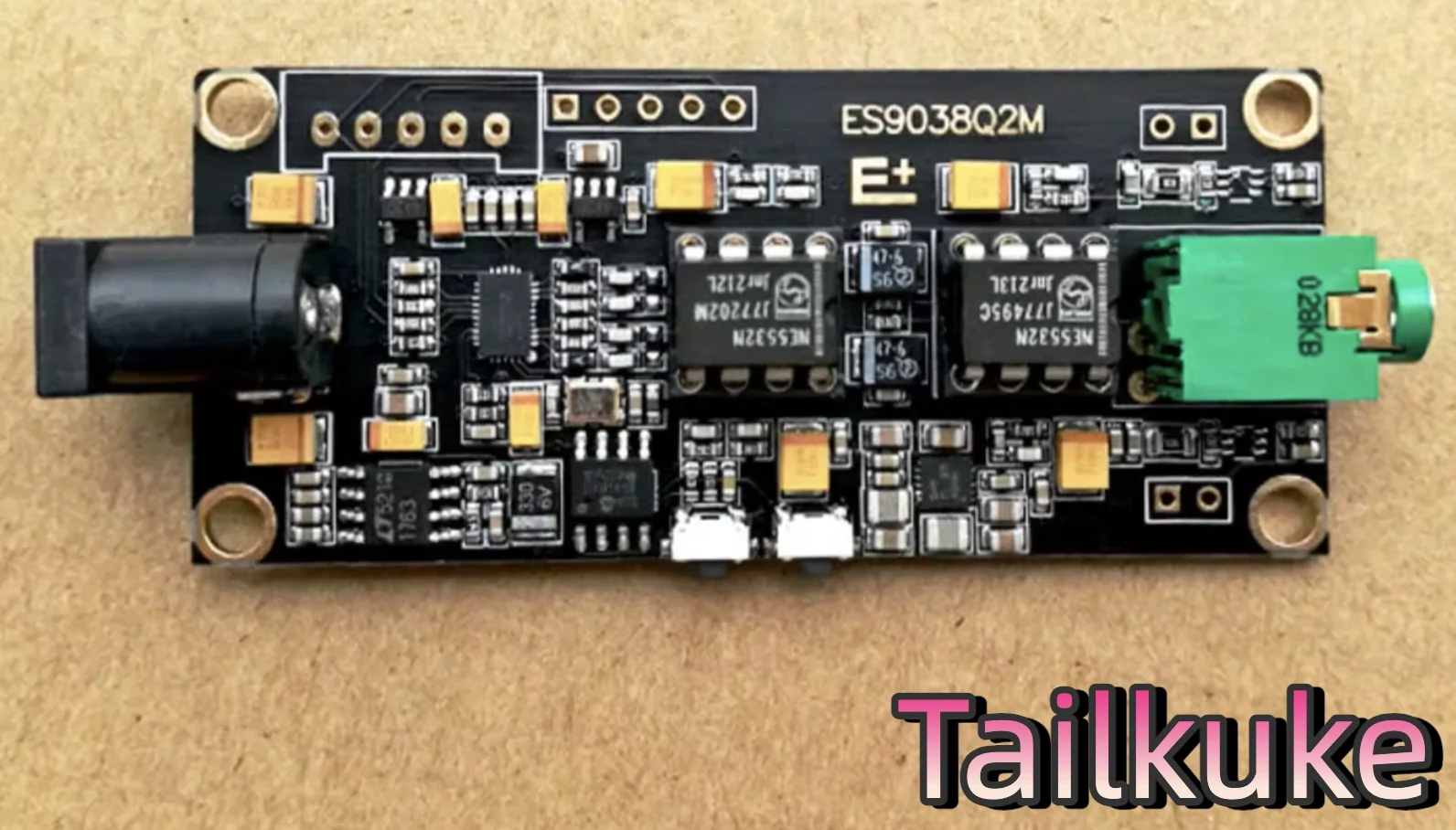 ES9038Q2M decoding board I2S input, ES9038 asynchronous USB module