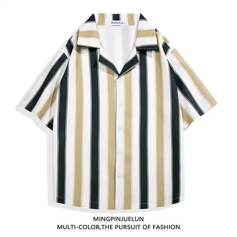 

Летние полосатые молодежные модные мужские свободные модели adient, защита от солнца, хлопок Ice Sensation Five Sve на молнии ort Sle