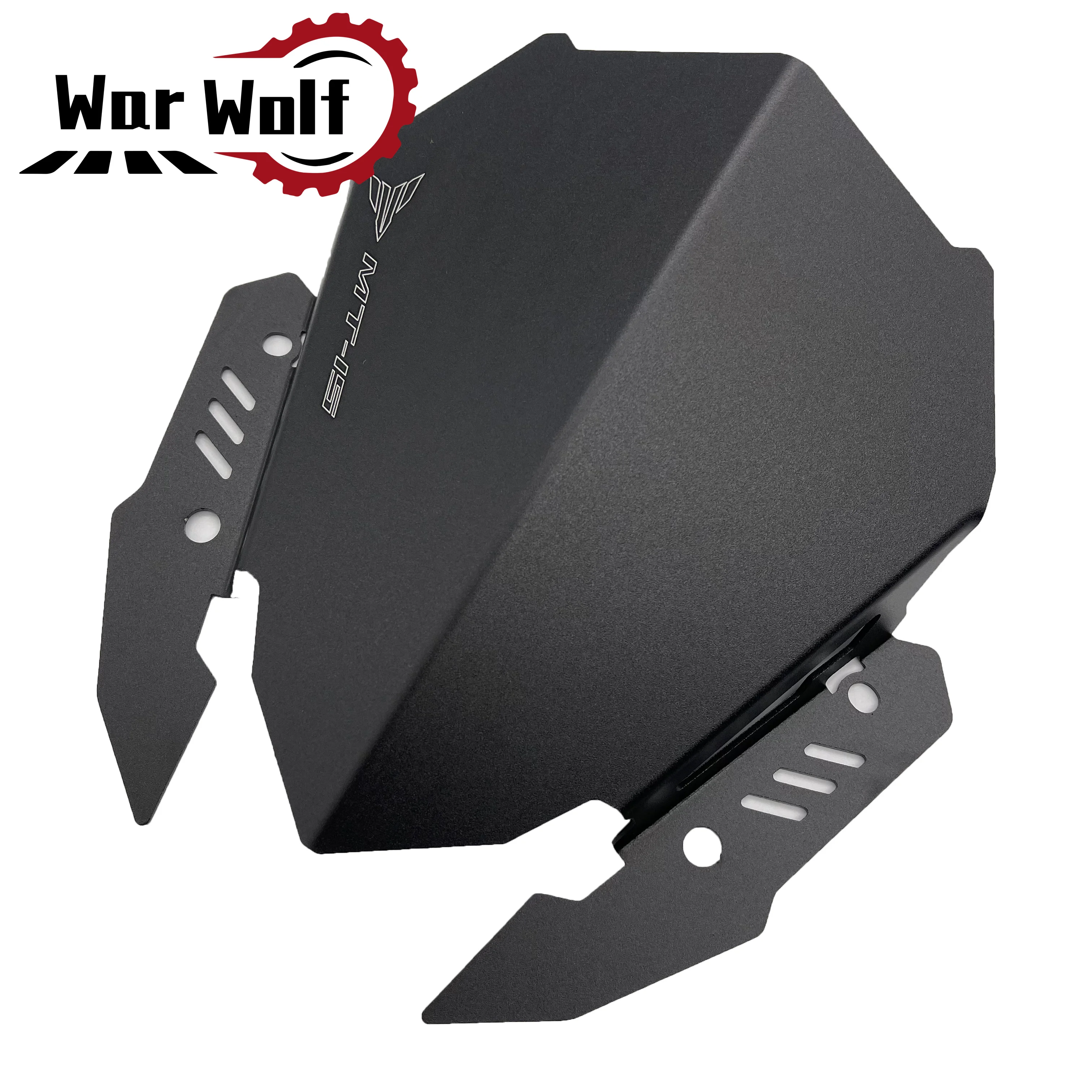 Motorcycle Aluminium Alloy Windshield Visor Windscreen Fits For YAMAHA 2018-2022 2019 2020 2021 2022 2023 2024 MT15 MT-15