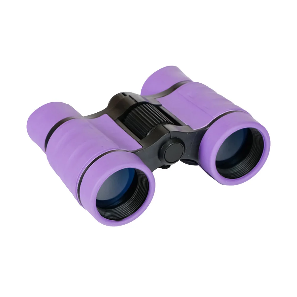 

30pcs 4X Adjustable Kids Simulated Focal Telescope For Bird Watching Nature Exploration Outdoor Adventure Gift Purple