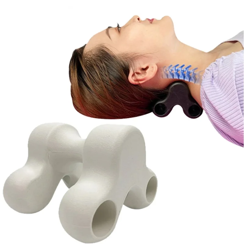 New Neck and Shoulder Pain Relieve Pain Spine Pillow Neck Stretcher Full Body Massage Neck Bone Stretcher Massage Relax Body