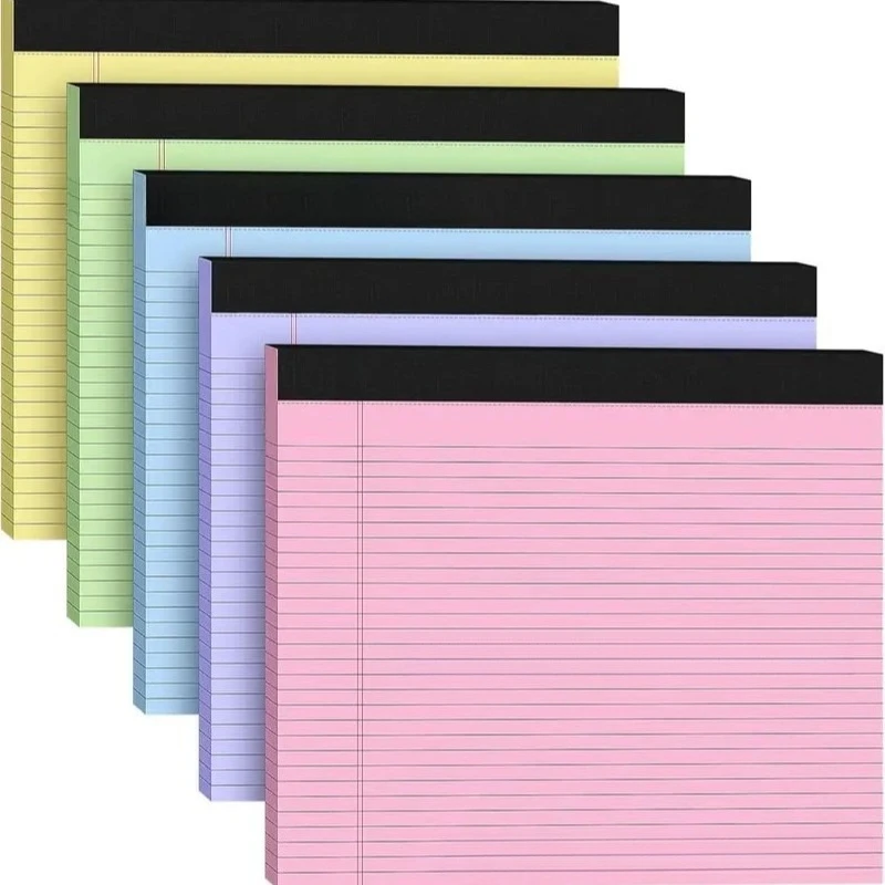 bloc-notes-professionnel-grand-format-double-face-sans-transfert-d'encre-pour-documents-juridiques-et-professionnels