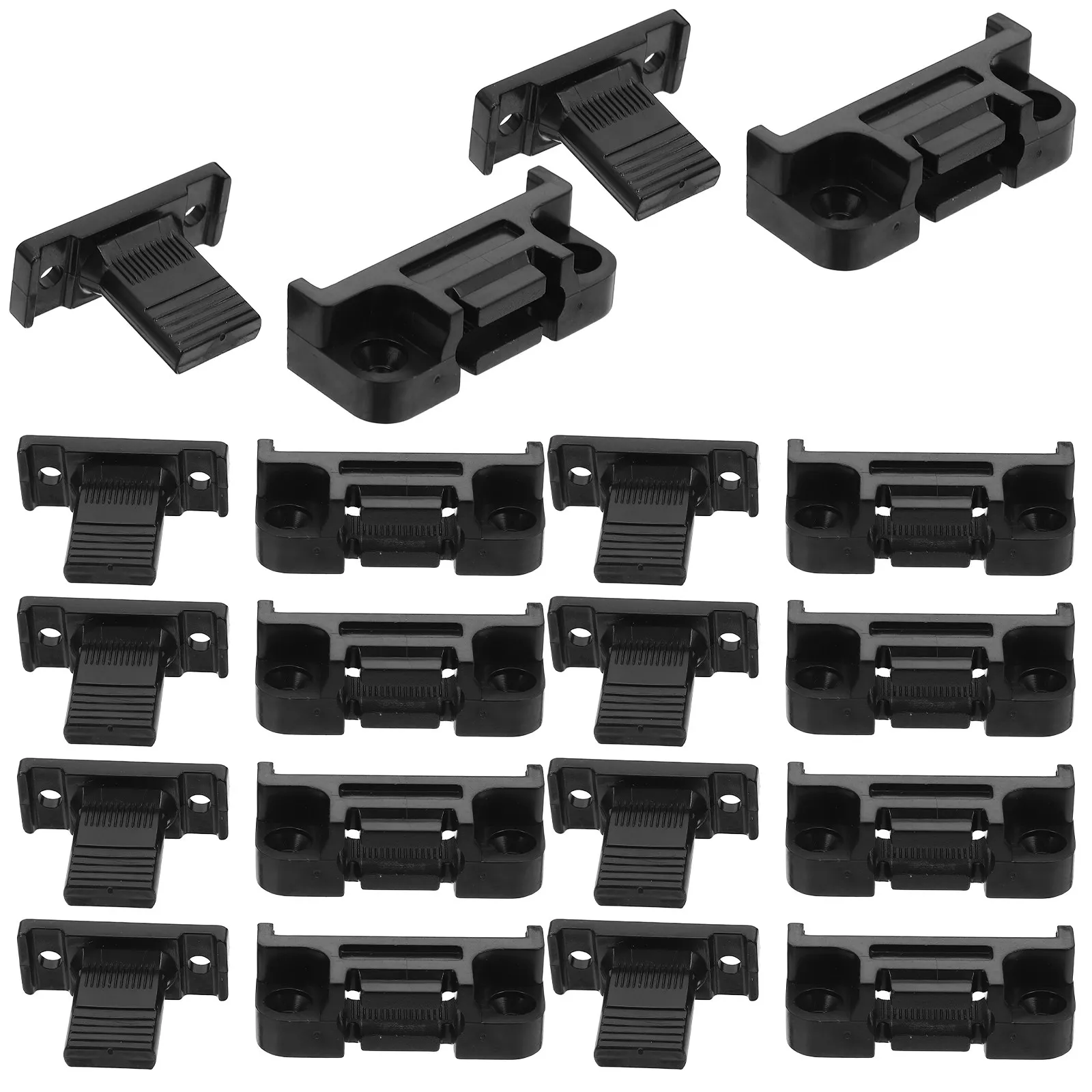 10Pcs Cabinet Connectors Push Type Quick Drawer Clamp Furniture Panel Fasteners Clips For Kitchen Cupboard Wardrobe Base Panel image 6