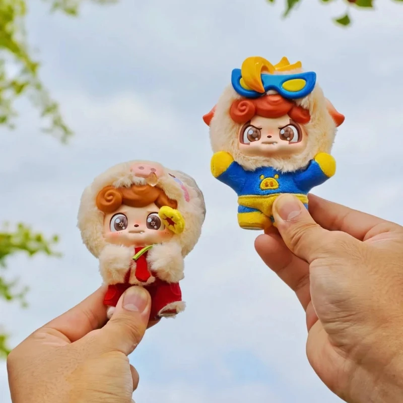 جديد Q.Kid x GGBond سوبر برو سلسلة صندوق أعمى Kawaii أفخم الفينيل الدمى عمل الشكل صندوق غامض قلادة المفاتيح هدية عيد ميلاد