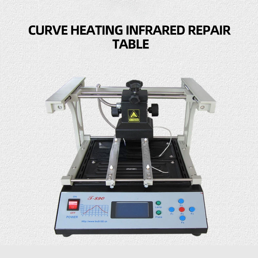 Intelligent Infrared Rework Station T-890 Double Digital Welder Soldering Welder Smt Smd Solder Station Irda Bga Reflow Station