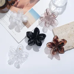 1-5pcs Flower Grab Clip Disc Hair Clip Shark Clip Hair Grab Women's Headgear Hair Accessories