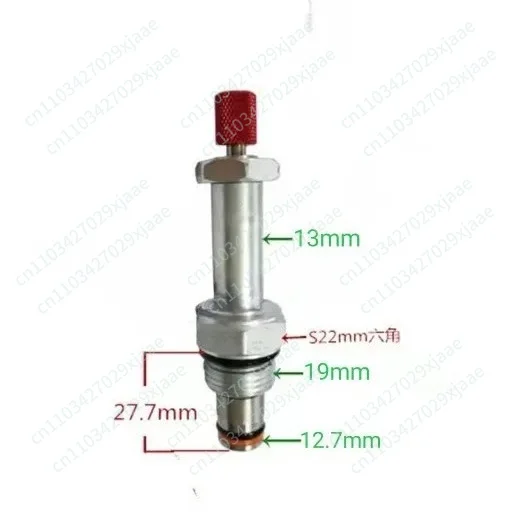 LSV2-08-2NCP-M Hydraulic Solenoid Valve Cartridge Two-position Two-way Lift Manual Descent Unloading Lift
