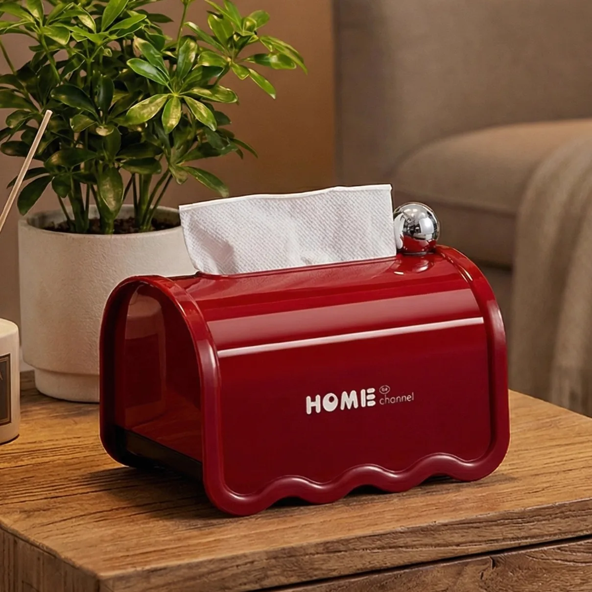 

Ретро-коробка для салфеток, креативный многофункциональный органайзер для пультов ДУ, для спальни, кухни, гостиной, настольный.