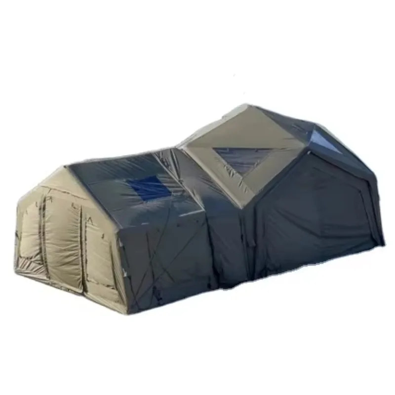 2026 Green Air Cube Large Inflatable Combine Tent With Outdoor Camping Party Tent