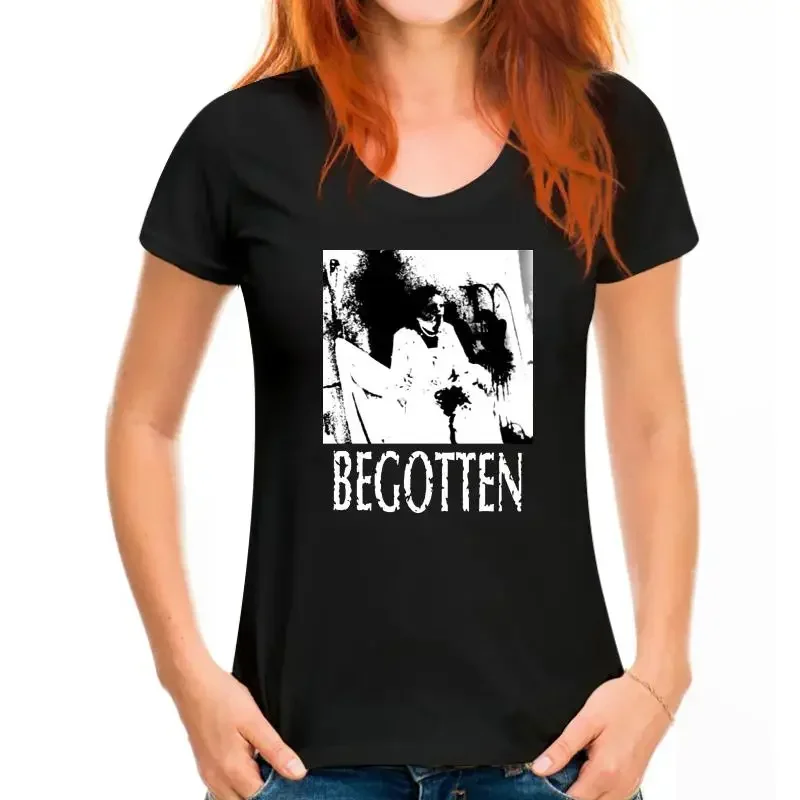 Men Women T Shirt Begotten Shirt Dark Gothic Style Graphic Tshirts Cool Fashion Streetwear Trend Hip-hop Short-sleev Tee