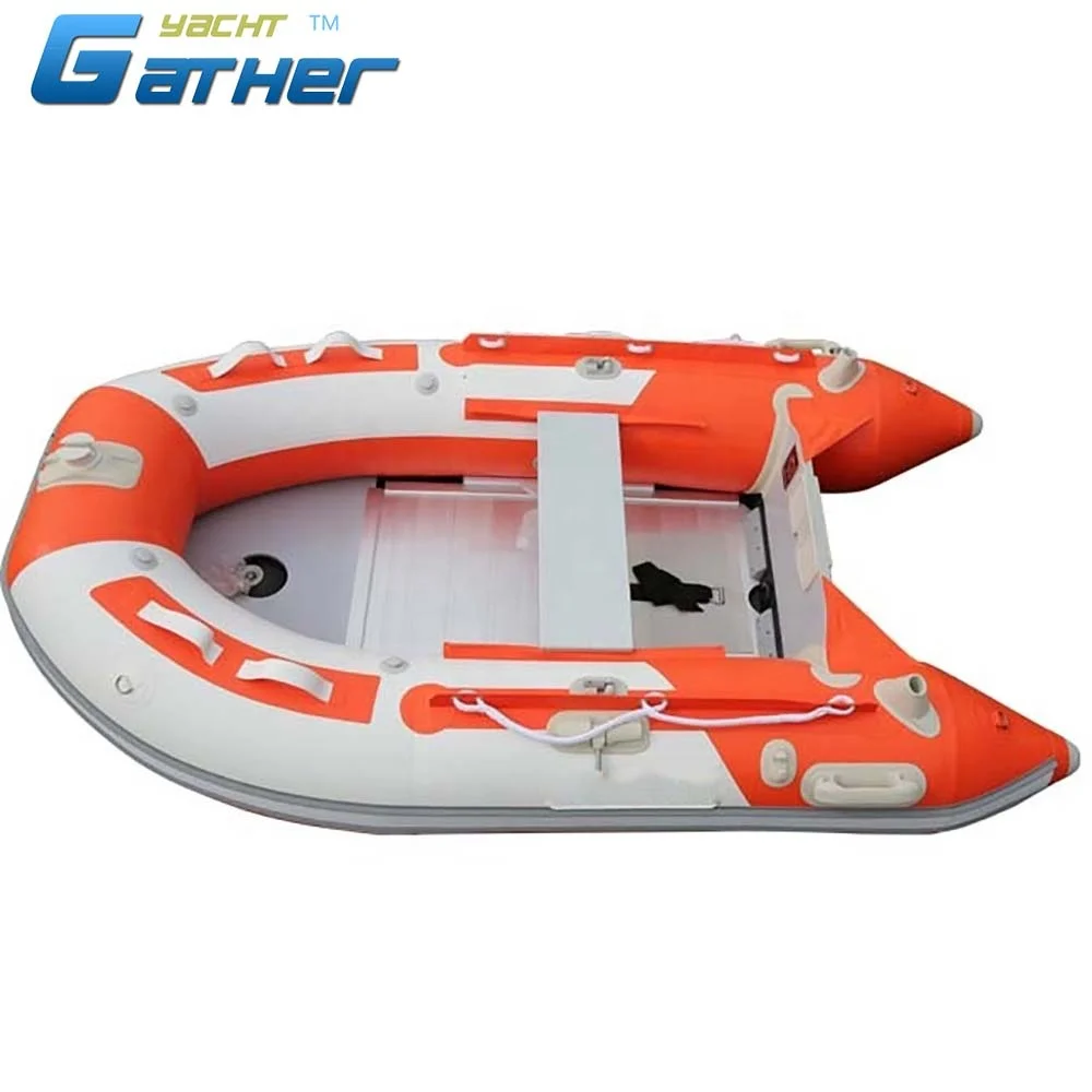 2.3M 7.5FT Rubber Boat - Aluminum Floor, Customized Color, OEM, Low Price