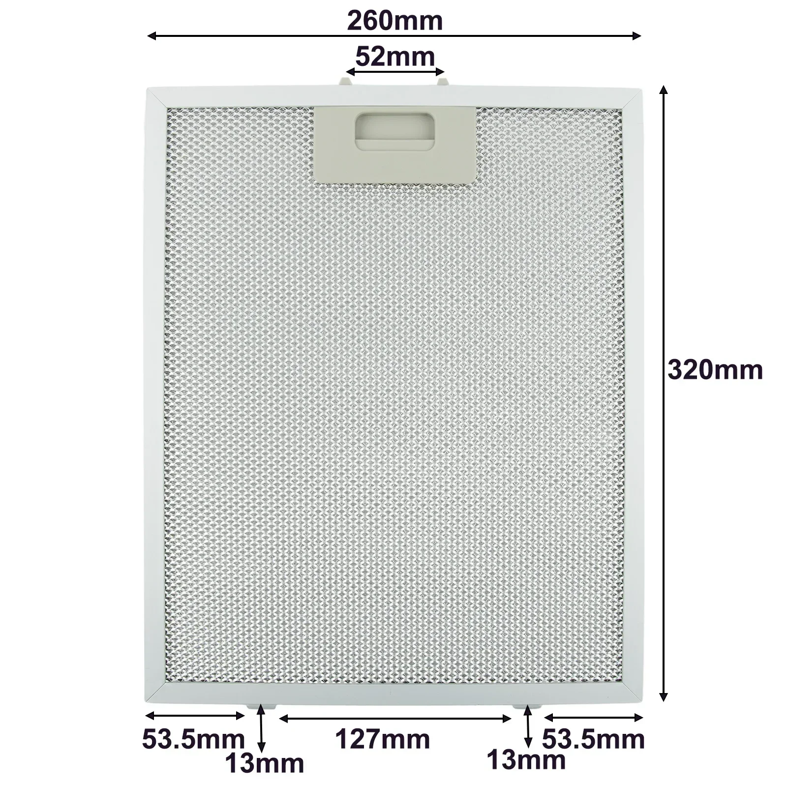 Grease Filters Cooker Hood Filters Metal Mesh Extractor Vent Filter 320 X 260 Mm Kitchen Extractor Ventilation Aspirator