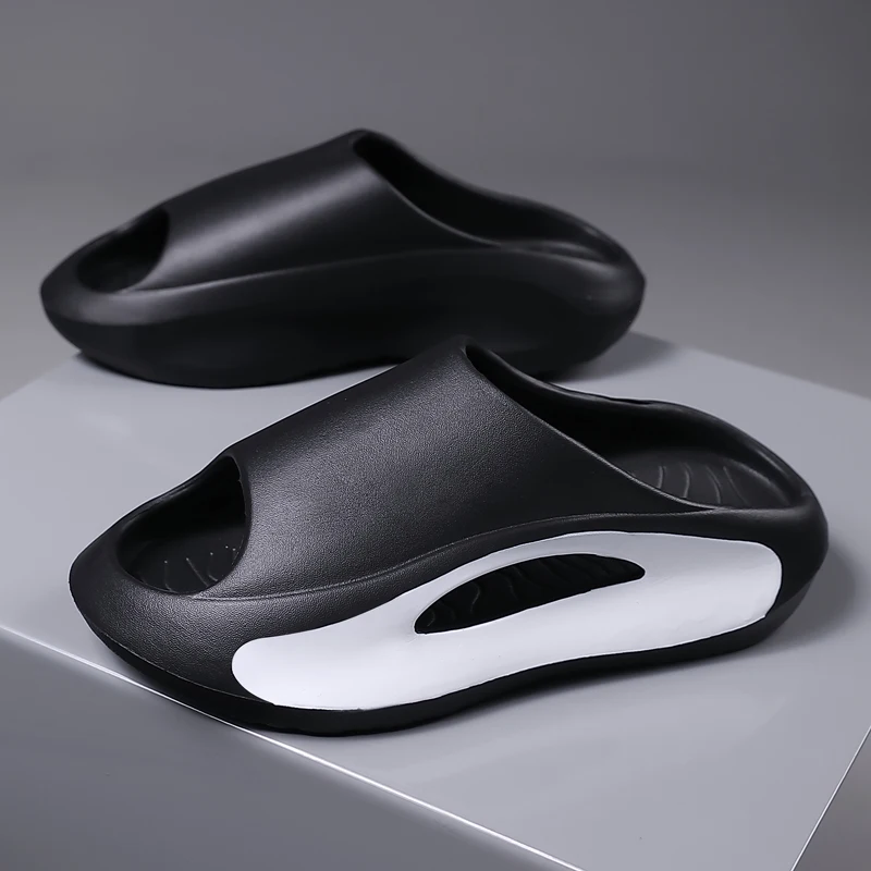 

New Large-Sized, Fashionable And Casual Men'S Sandals With Thick Soles And Light Weight, Outdoor Hiking Wading Men'S Flip-Flops