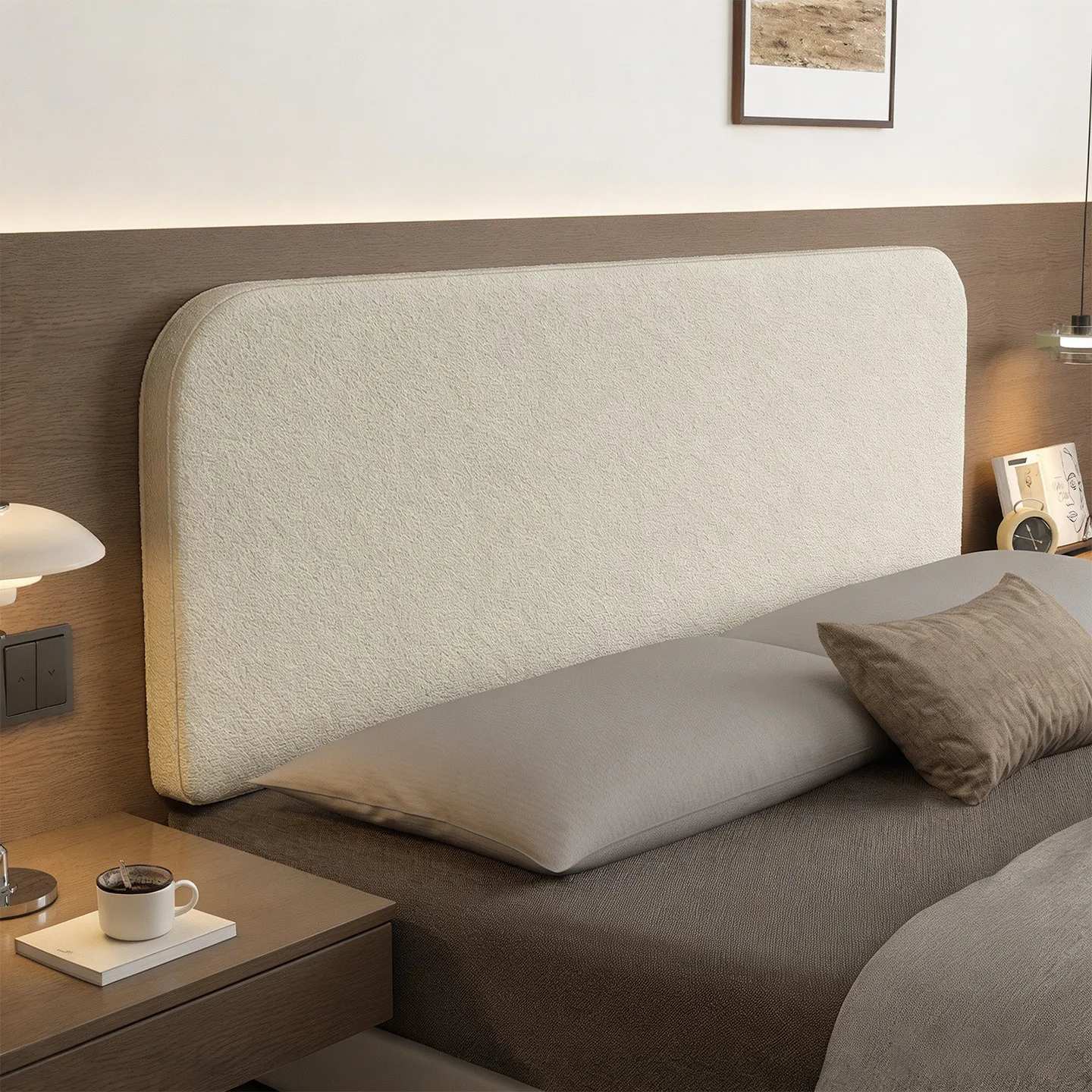 YFY bedside back panel, bedroom wall wall wall guard panel, moisture-proof and anti-collision soft bag, cover-up panel, back
