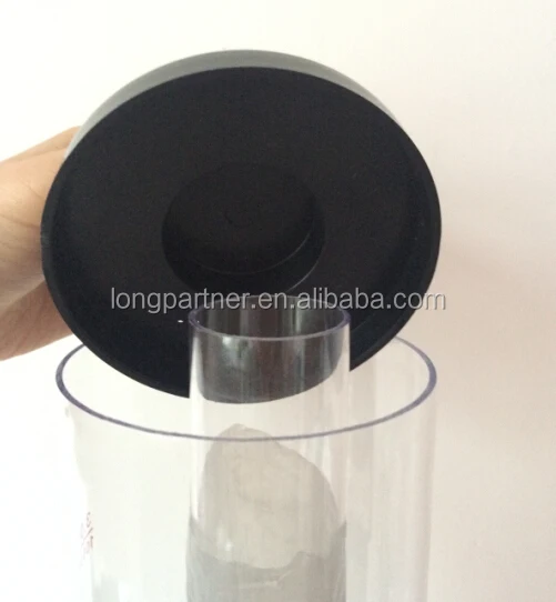 customize plastic 3 litres beer tower with ice tube