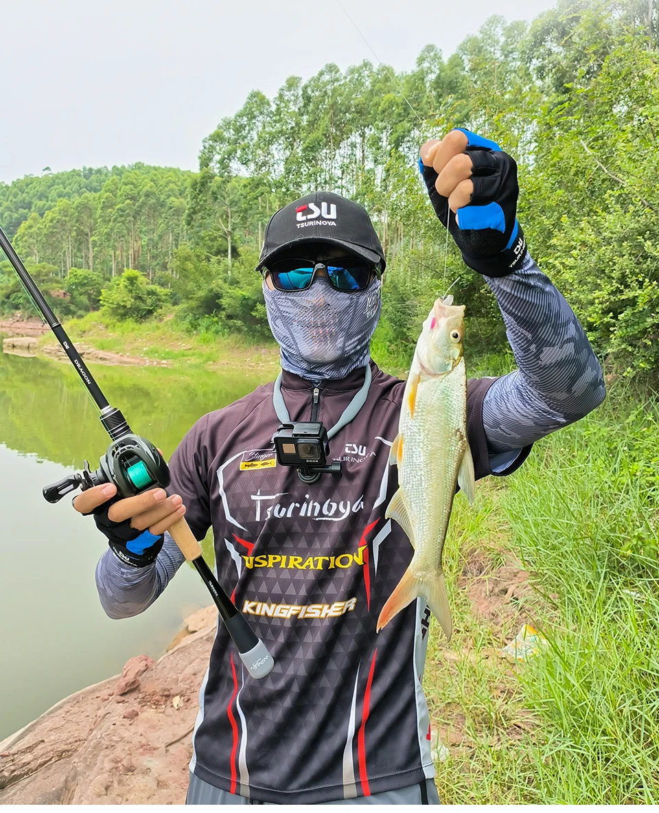 TSURINOYA Long Casting Rod DRAGON 2.16m 2.28 2.44m M ML Spinning Fishing Rod For SeaWater Fresh Water FUJI Carbon 2Section Cane