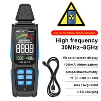 Mestek Emf Meter Electromagnetic Field Radiation Detector Rechargeable Counter Emission Dosimeter for Mobile Phone and Computer
