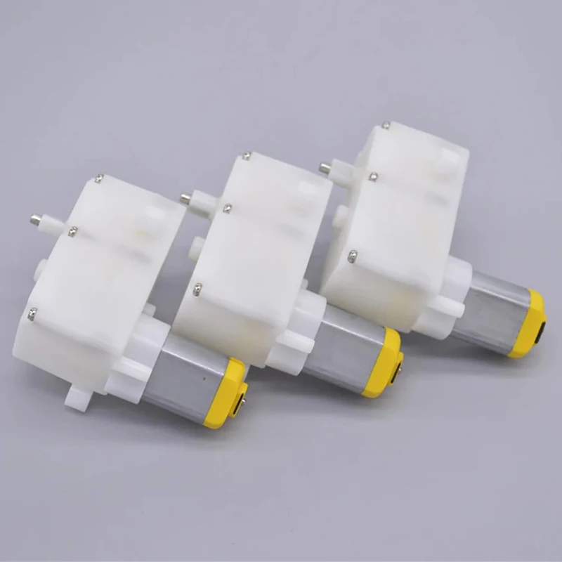 7-Shaped 180 Model Micro Gear Motor Carbon Brush DC3-6V 125-250RPM Deceleration Electric Machinery DIY Robot Accessories