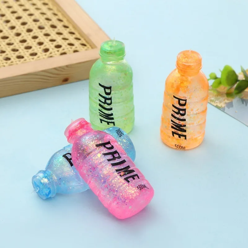 Tabas Squishy Beverage Bottle Squeeze Toy Soft Aurora Maltose Fidget Squishes Fun Stress Relief Sticky Toy Relieve Anxiety Gift image 6
