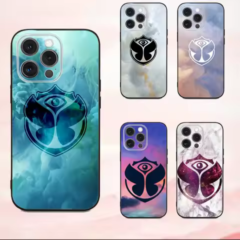 Music Festival T-Tomorrowlands Phone Case For iPhone16,se4,15,14,13,12,11,Pro,X,XS,Max,XR,Plus,Mini Soft Black Cover