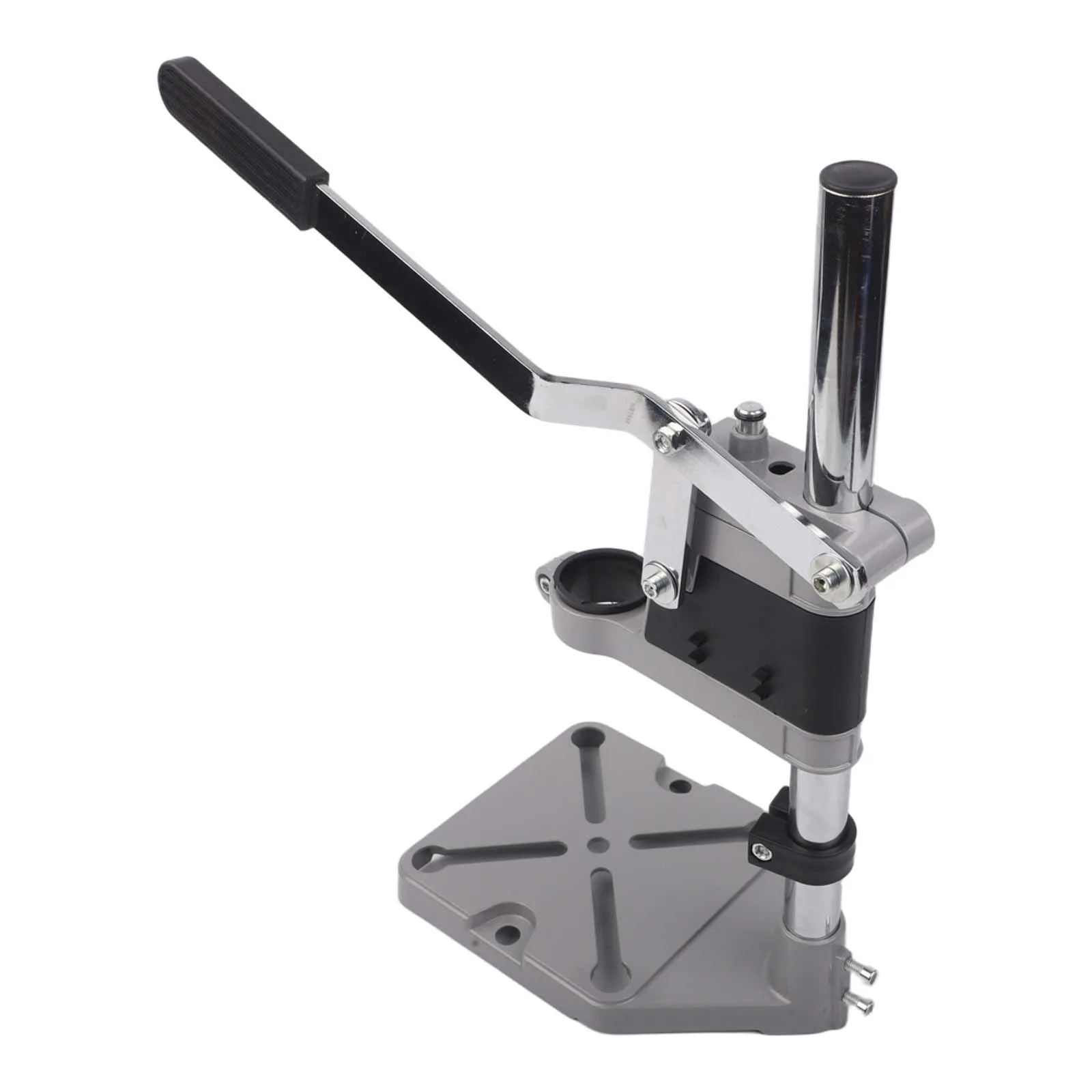 aluminum-alloy-drill-mount-portable-drill-jig-40-225-15cm-aluminum-drill-stand-solid-column-minimal-vibration