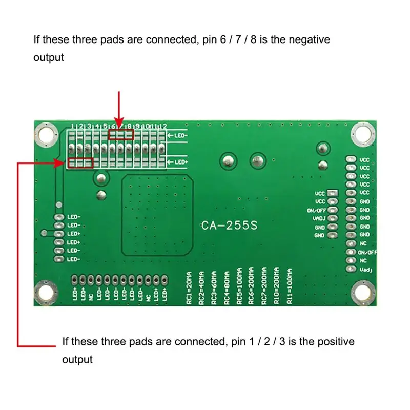 【RECOMMEND】CA-255S 10-48 Polegada LED LCD TV Backlight Placa de corrente constante Boost Driver Inversor Board CA-255 Universal 10-42 Inc