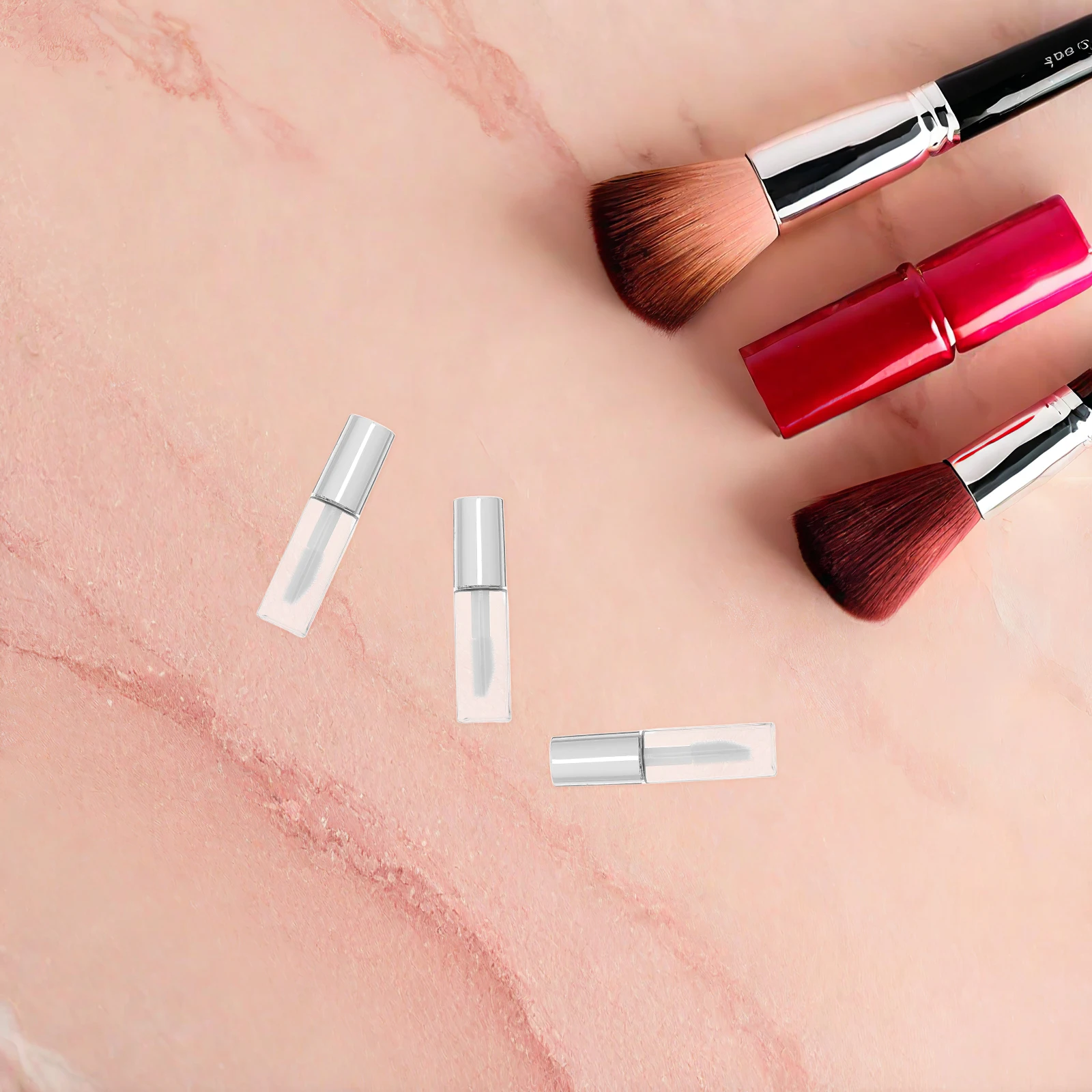 30 個のリップグロス空チューブ 1.2 ミリリットルミニ詰め替え可能な透明容器ポータブル漏れ防止スクイーズ DIY リップオイルグレーズバーム用