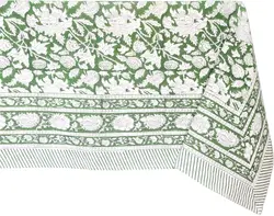 Green Seasonal Rectangular Tablecloth Is Suitable for Kitchen Restaurant Party Thanksgiving Christmas Wedding Decoration
